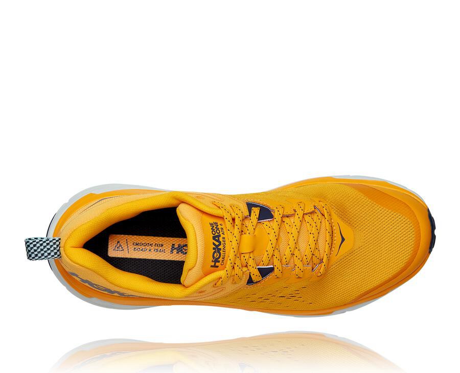 Hoka One One Trainers Mens Yellow - Challenger ATR 6 - 25419JOKF